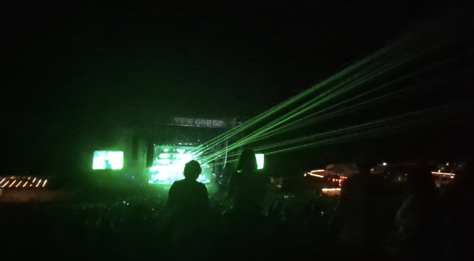 concert at the Gorge Amphitheater