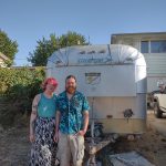 kennewick mobile art gallery lechelt and watson outside trailer
