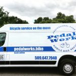 Pedalworks operates out of a Ram ProMaster van