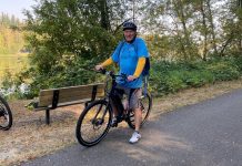 riding E-bikes in Thurston County