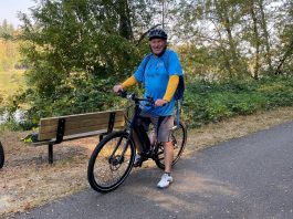 riding E-bikes in Thurston County